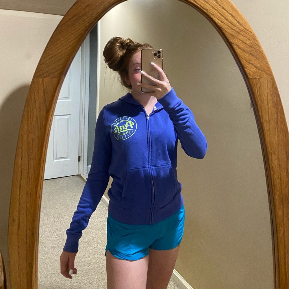 PINK Zip Up Hoodie